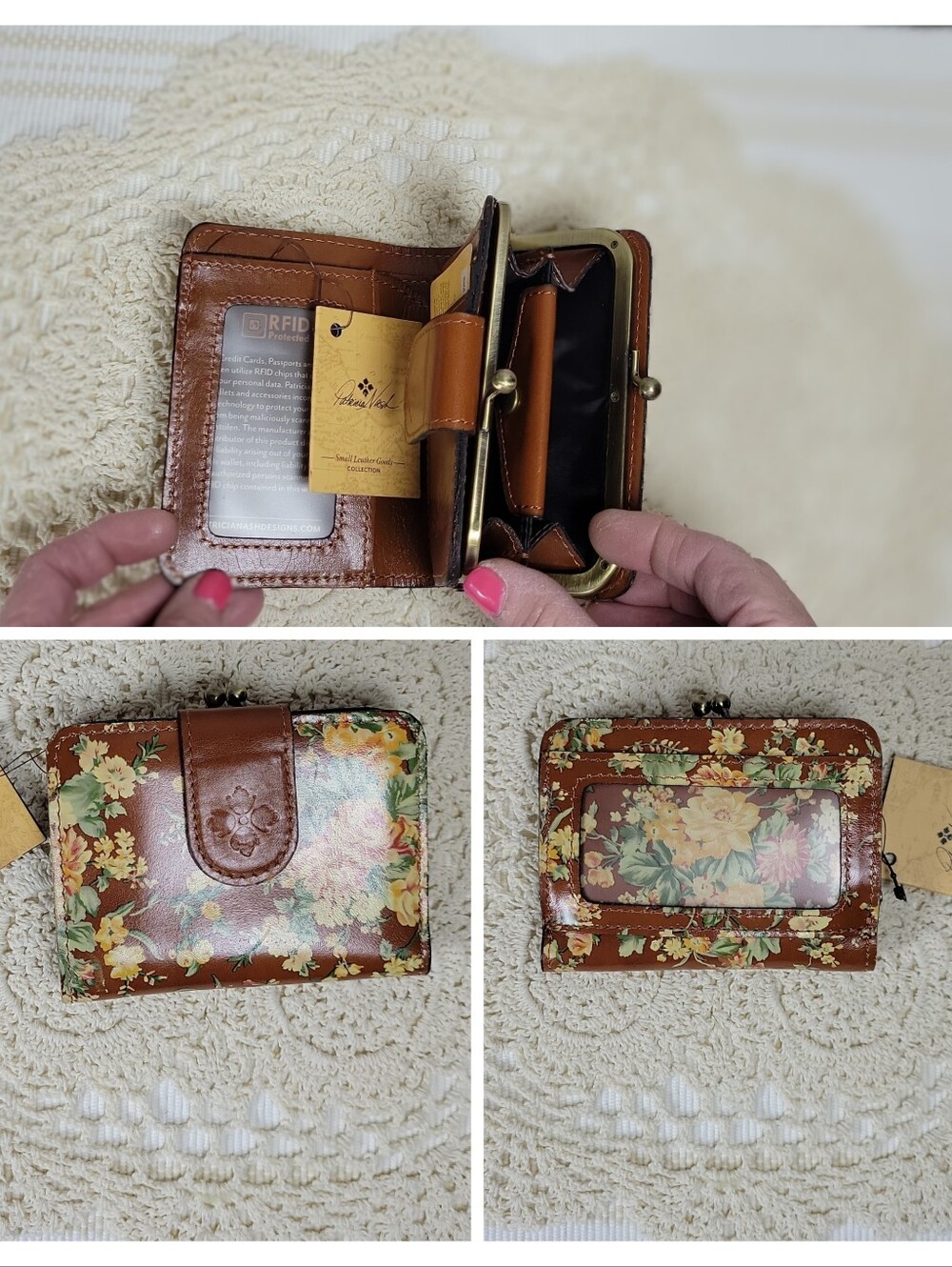 Patricia Nash Tote + NWT Wallet - Picture 6 of 6